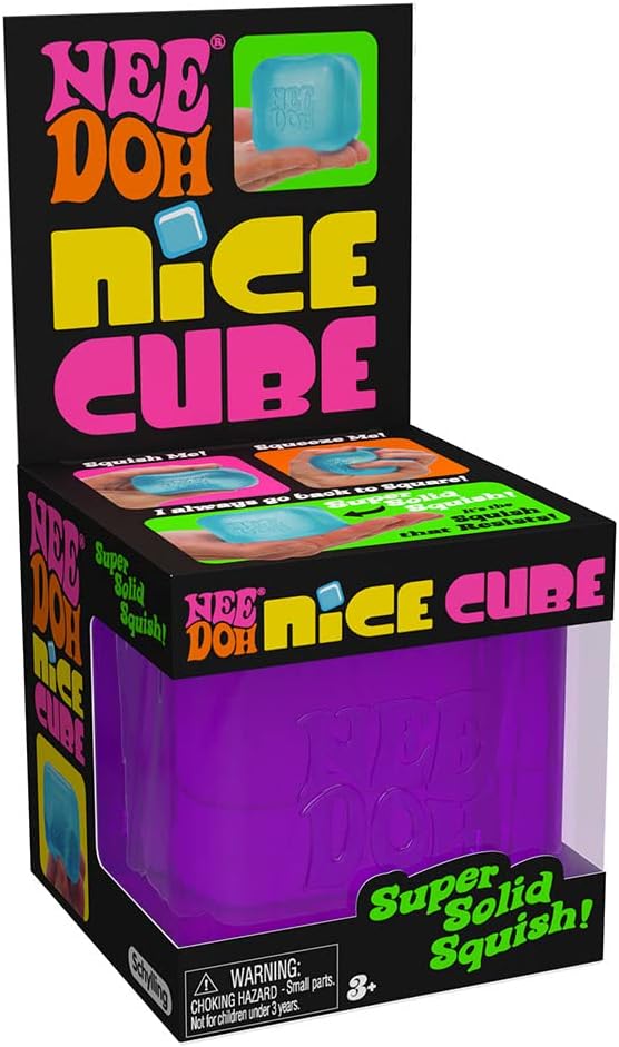 Nice Cube Sensory Toy with a Super Solid Squish - Colors May Vary 3 Pack - Image 7