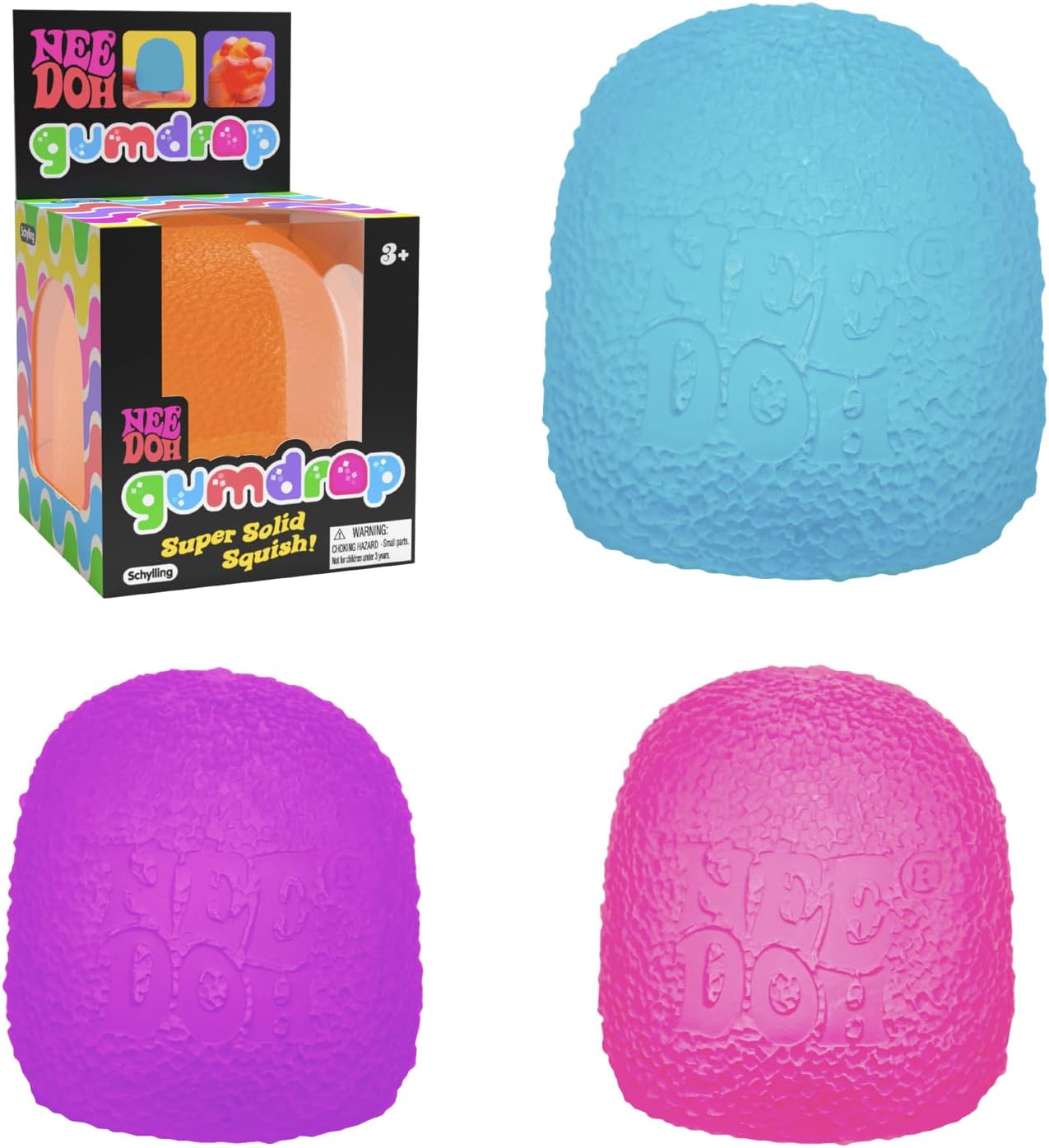 Gumdrop - Textured Sensory Toy with Super Solid Squish - Image 2