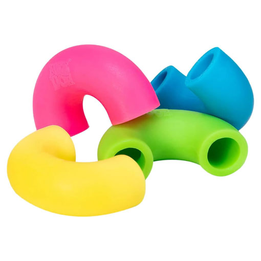 Mac 'N' Squeeze - Sensory Squeeze Toy - Contains 4 Squishy Noodles