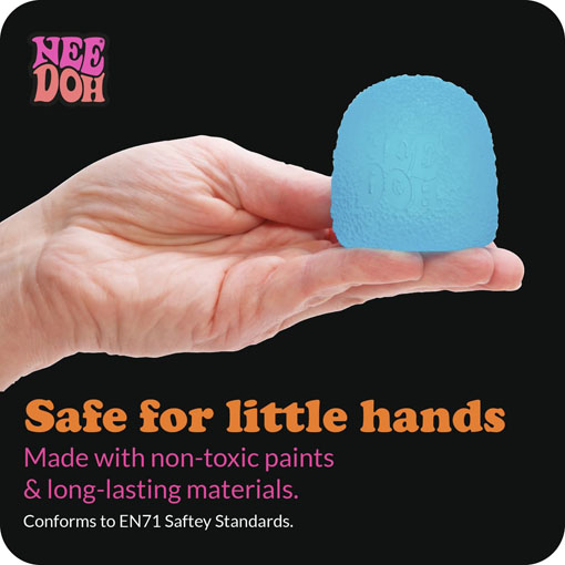Gumdrop Textured Sensory Fidget Toy with Super Solid Squish - Image 8