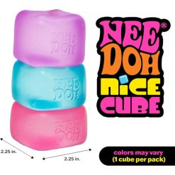 Alternative view of Nice Cube - Sensory Squeeze Toy with Super Solid Squish - 2.25 Cube