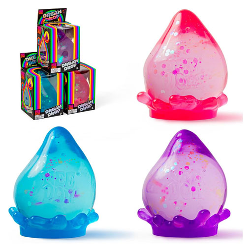 Dream Drop - Sensory Toy with Groovy Goo Filling - Three Random Colors - Ages 3 and Up - 3 Pack