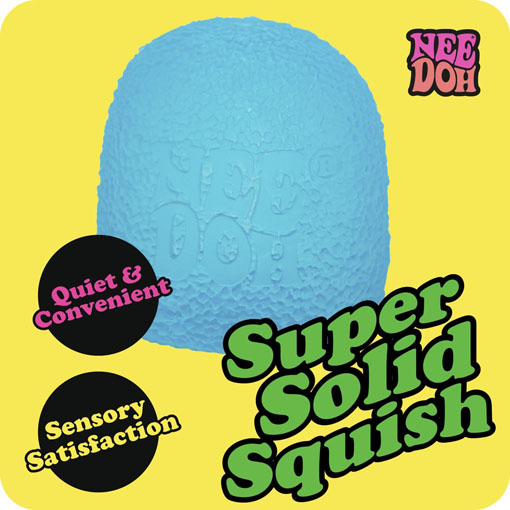 Gumdrop Textured Sensory Fidget Toy with Super Solid Squish - Image 4