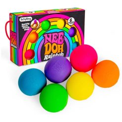 Rainboh Teenie - Sensory Squeeze Toy - Contains 6 Mini Groovy Globs
