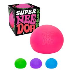 Original Super Nee Doh Stress Ball Fidget Toy - Huge 4.5" in Diameter - Ages 3+