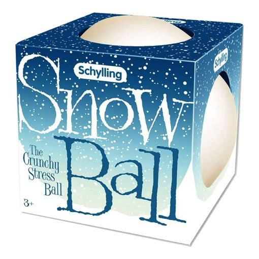 Snow Ball Stretchy Stress Balls Gift Set Bundle - 2 Pack - Image 2