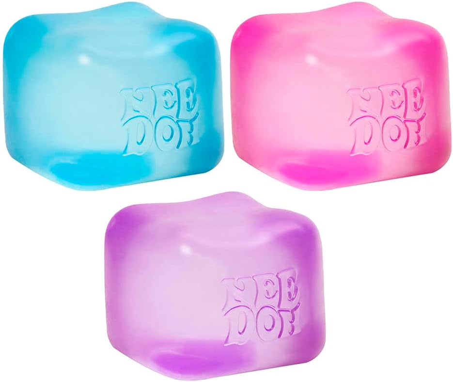Nice Cube Sensory Toy with a Super Solid Squish - Colors May Vary 3 Pack