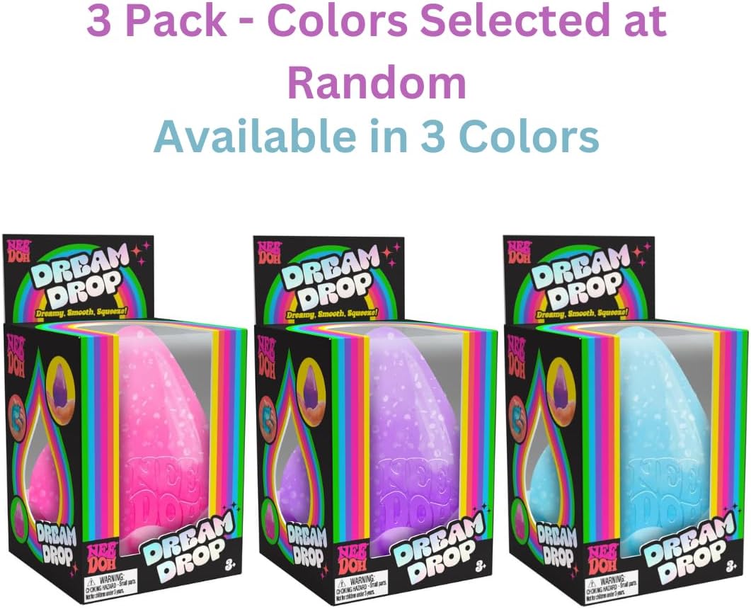 Dream Drop - Sensory Toy with Groovy Goo Filling - Three Random Colors - Ages 3 and Up - 3 Pack - Image 13