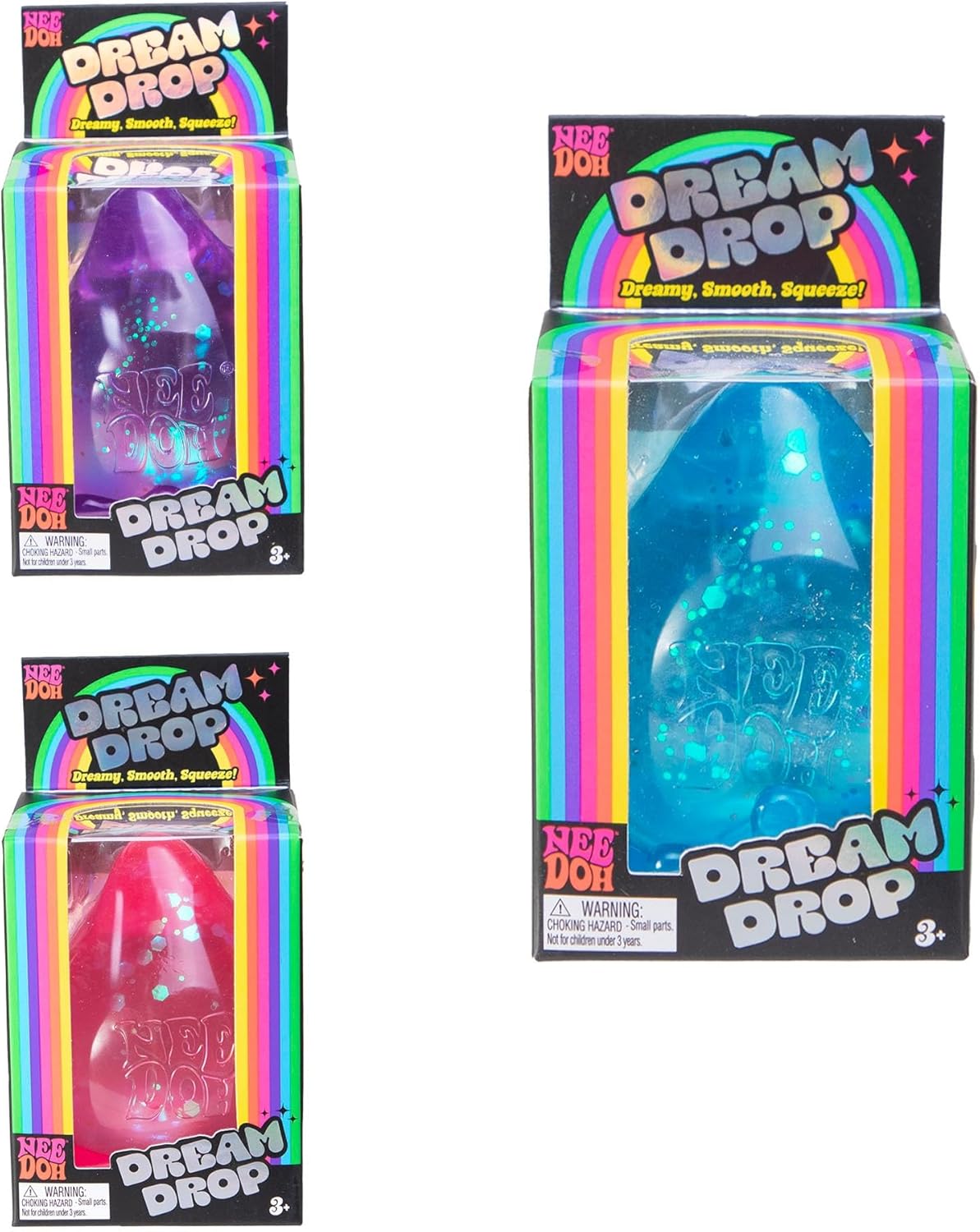Dream Drop - Sensory Toy with Groovy Goo Filling - Three Random Colors - Ages 3 and Up - 3 Pack - Image 11